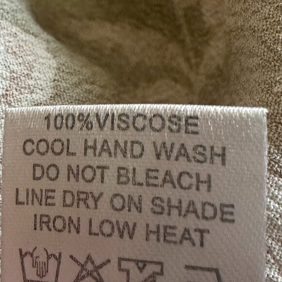 Kivari Tie Front Long Sleeve Mini Dress Flowy Floral Print Size Small Women's - Picture 14 of 14